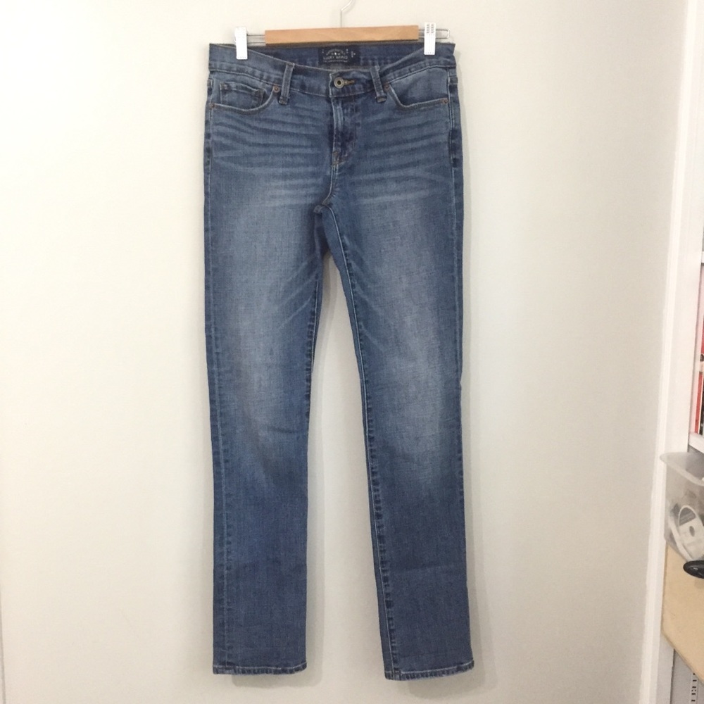 Lucky Brand Brooke Straight Jeans Size 6R - Picture 2 of 8